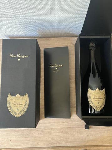 2012 Dom Pérignon - Champagne Brut - 2 Bouteilles (0,75 L), Verzamelen, Wijnen, Nieuw