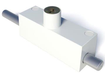 Secumax Schuifpuislot 807 wit, Doe-het-zelf en Bouw, Deuren en Vliegenramen, Ophalen of Verzenden, Nieuw