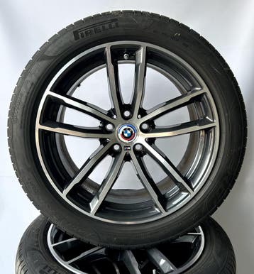 BMW 5 Serie G30 G31 | 662M 18 inch Velgen + Zomerbanden, 18 inch, Verzenden, Banden en Velgen, Personenwagen