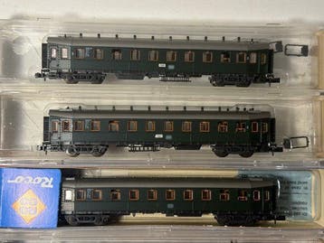 Roco N - 2256/2258/24213/02277A/24250/24213/02268A - Wagon, Hobby en Vrije tijd, Modeltreinen | N-Spoor, Nieuw