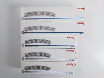 Märklin H0 - 24230/-330 - Modeltreinsporen (30) - 30 x, Nieuw
