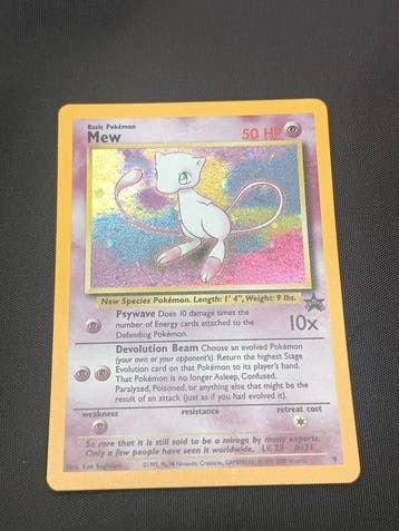 Pokémon - 1 Card - Mew First edition - WOTC - Fossil, Nieuw