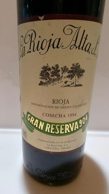1994 La Rioja Alta, 904 - Rioja Gran Reserva - 1 Fles (0,75