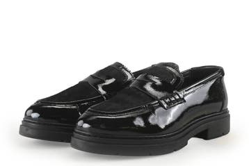 Manfield Loafers in maat 39 Zwart, Kleding | Dames, Verzenden, Zwart, Overige typen, Zo goed als nieuw
