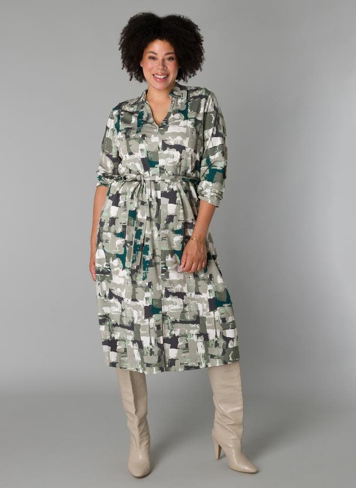 YESTA jurk Seven3(52)Maat 46/48 (XL) of groter, Kleding | Dames, Jurken, Overige kleuren, Nieuw, Maat 46/48 (XL) of groter, Verzenden