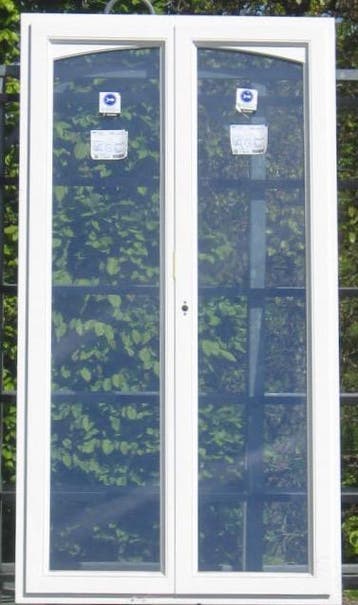 meranti houten terrasraam , raam , chassis  115 x 215, 75 tot 150 cm, Deurkozijn, Nieuw, Ophalen of Verzenden