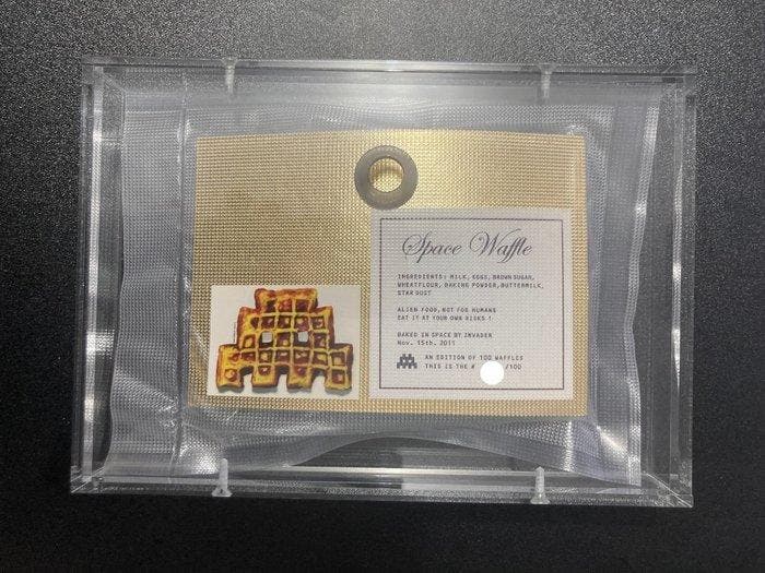 Invader (1969) - Space Waffle 2011, Antiek en Kunst, Kunst | Designobjecten
