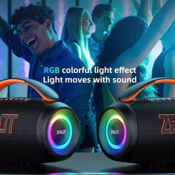 P12 Draadloze Luidspreker - 60W Bluetooth 5.3 TWS Boom Box, Verzenden, Nieuw
