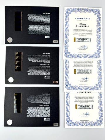 The Lord of the Rings – Rare Trilogy Set of 3 Mounted 35mm, Nieuw