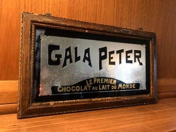 Rare Vintage Original Gala Peter “Le Premier Chocolat Au