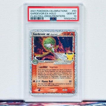 Pokémon Graded card - Gardevoir ex-Holo #93 2021 Pokemon, Nieuw