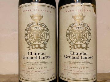 1993 Château Gruaud Larose - Saint-Julien 2ème Grand Cru, Collections, Vins