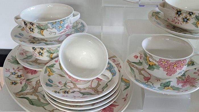 Villeroy & Boch - Tafelservies (22) - Chintz -, Antiek en Kunst, Antiek | Meubels | Tafels