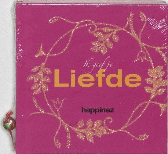 Happinez / Ik Geef Je Liefde - Redactie, Livres, Livres Autre, Envoi