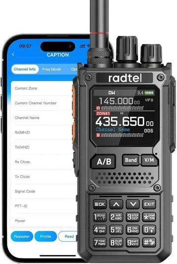 Radtel RT-920 8W Walkie Talkie | Retour deal | -34% Korting, Verzenden, 5 tot 15 km, Zo goed als nieuw, Portofoon of Walkie-talkie