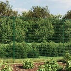 vidaXL Draadgaashek met flens 1,4x25 m groen, Verzenden
