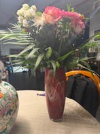 Val Saint Lambert - Vaas - H. 30 cm - Kristal, Antiquités & Art