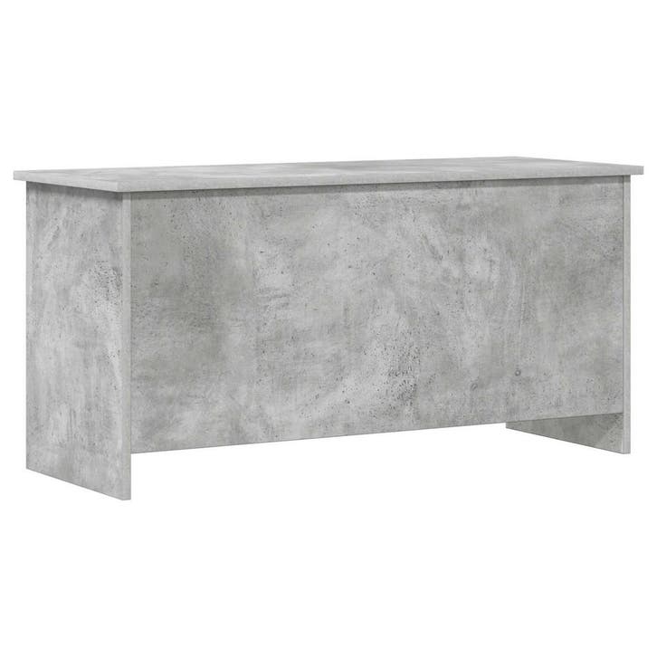 vidaXL Opbergkist met opslag Betongrijs 100 x 40 x 50 cm, Maison & Meubles, Armoires | Autre, Envoi