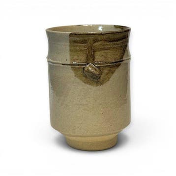 Paar Kobayashi Masami Kasama Ware Yunomi – Crème en