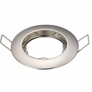 Inbouwspot zilver - GU10 & MR16 - mat chroom - behuizing ro, Huis en Inrichting, Verzenden, Nieuw