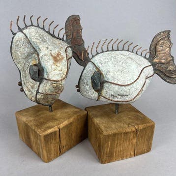 Jacek Drzymaa ( XX- XXI) - 2 BIG FISH - hand made