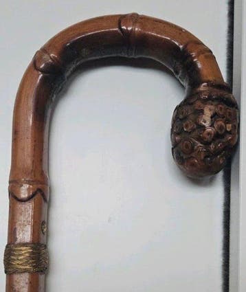 Wandelstok - met handgreep en stok in bamboe (Howell)