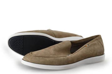 Cafe Moda Loafers in maat 42 Bruin, Kleding | Heren, Loafers, Bruin, Verzenden, Zo goed als nieuw