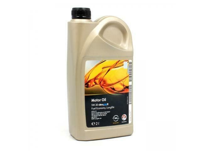 ORIGINELE Opel GM motorolie 5W30 Dexos2 LongLife 2 liter 194, Auto diversen, Overige Auto diversen, Ophalen of Verzenden