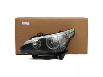ORIGINELE BMW koplamp HALOGEN links 63127165561 voor 5er E60, Ophalen of Verzenden, Nieuw