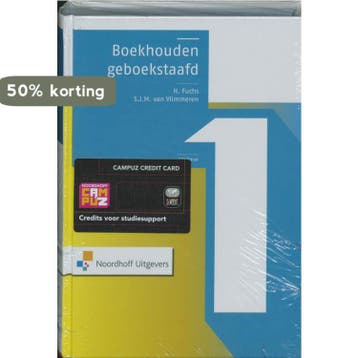 Boekhouden geboekstaafd 1 hoofdboek 9789001768928 KOLEKTIV, Verzenden, KOLEKTIV