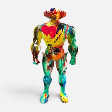 michele socionovo - Jeeg Robot Amour Abstrait, Antiek en Kunst