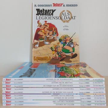 Astérix 1 t/m 10 - Complete Reeks Hachette HC - 10 Album -, Boeken, Nieuw