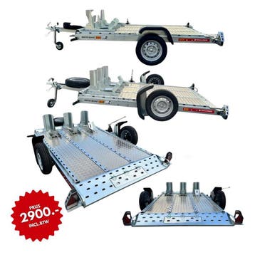 TEMARED MotoQuad 2616 Motoraanhanger | Hydraulisch | 264x161, Ophalen, Nieuw