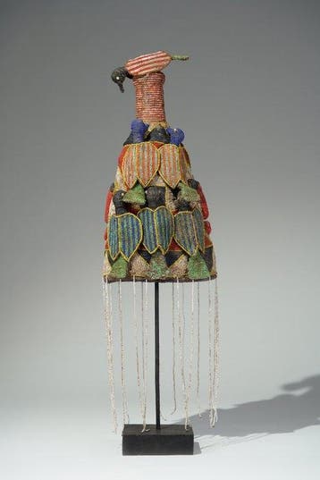 Een kralensculptuur - Yoruba - Nigeria (Zonder minimumprijs)