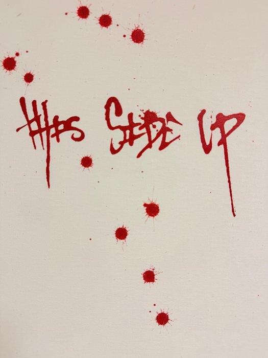 Karl Lagasse - This Side Up, Antiek en Kunst, Kunst | Schilderijen | Modern