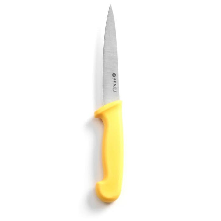 Fileermes | RVS | Geel (Gevogelte) | HACCP | Lengte 300mm, Zakelijke goederen, Horeca | Keukenapparatuur, Nieuw in verpakking