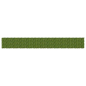 vidaXL Balkonscherm met bladeren Groen en Geel 600 x 75 cm, Verzenden, Nieuw