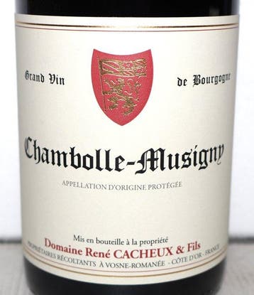 2019 Domaine René Cacheux & Fils - Chambolle Musigny - 3, Nieuw