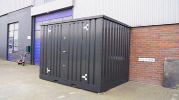 Gasfles van uw camper veilig opslaan in chemische container, Ophalen, Nieuw