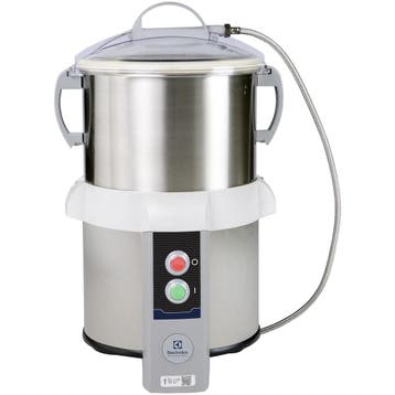 Aardappelschilmachine | 130kg/u | Lading 8kg | 0.37kW, Verzenden
