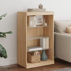 vidaXL Dressoir met LED-verlichting 60,5x37x100 cm sonoma, Verzenden, Nieuw