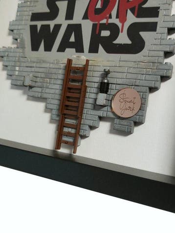 Lyssandre Saint York - STAR WARS vs STOP WARS ( wall
