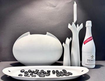 Rosenthal - Lino Sabattini - Vaas (4) - Tasca, Pianta -