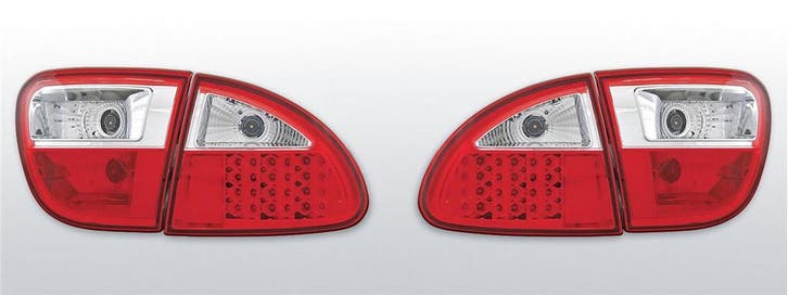Carnamics Achterlichten | Seat Leon 00-06 5-d |  rood, Auto-onderdelen, Verlichting, Nieuw, Verzenden