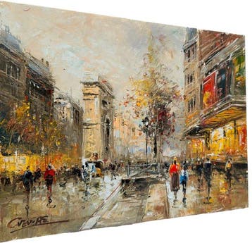 Christof Vevers (1962) - Paris - Porte Saint Martin -