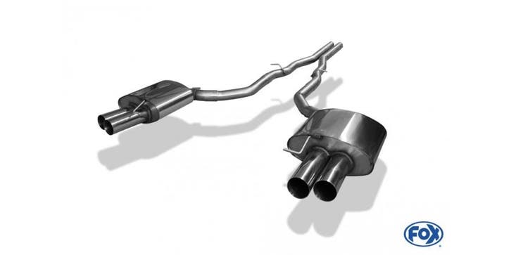 FOX BMW F10 525d 530d einddemper rechts/links - 2x80 type 10, Auto-onderdelen, Uitlaatsystemen, Nieuw, Verzenden