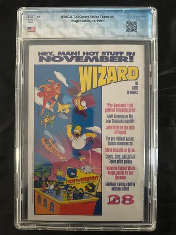 WildC.A.T.S: Covert Action Teams #5 - EGC 9.8 - 1 Graded, Boeken, Nieuw