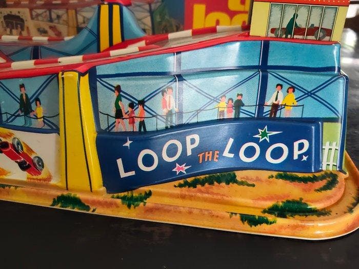 Technofix - Blikken speelgoed - Loop the Loop 326 -, Antiquités & Art, Antiquités | Jouets