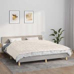 vidaXL Verzwaringsdeken 155x220 cm 11 kg stof, Verzenden, Nieuw
