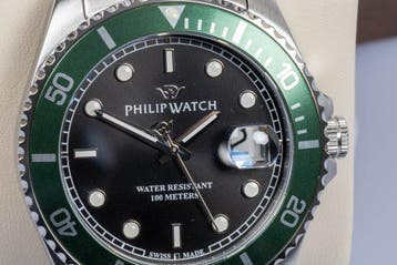 Philip Watch - Caribe Sport - Green/black - Swiss Made -